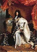 Hyacinthe Rigaud Louis XIV USA oil painting artist